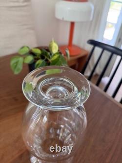 Vase estampillé cristal Saint Louis