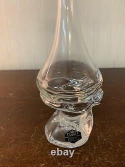 Vase soliflore en cristal de Saint Louis