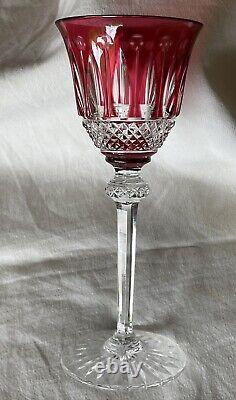 Verre A Vin En Cristal De St Louis Tommy 16.5 CM Couleur Rouge