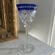 Verre à Eau Du Rhin Cristal Bleu Saint Louis Roemer Tommy 19,8 Cm