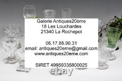 Verre à apéritif, porto en cristal de St Louis Tommy améthyste Aperitif glass