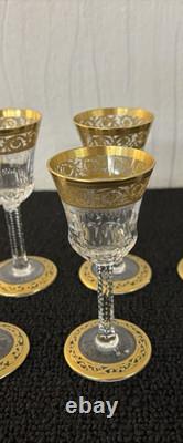 Verre à digestif modèle Thistle cristal de Saint Louis