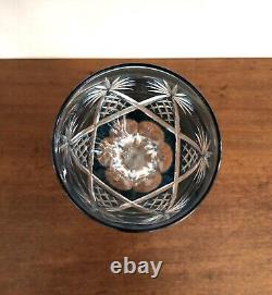 Verre à vin du Rhin cristal doublé bleu SAINT LOUIS taille 8764 roemer 19,8 cm