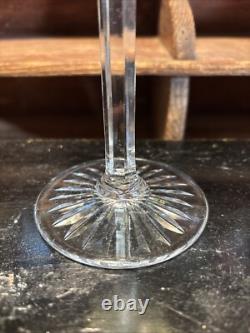 Verre à vin du Rhin cristal vert clair signé SAINT LOUIS modèle TOMMY 19,8 cm