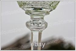 Verre à vin du Rhin en cristal de St Louis Tommy chartreuse Roemer glass (B)