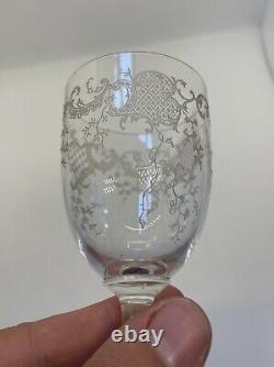 Verre à vin en cristal de Saint-Louis Service Talma Art-nouveau 1900's
