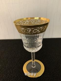 Verre à vin rouge modèle Thistle en cristal de Saint Louis