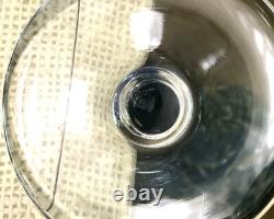 Verre à vin signé SAINT LOUIS modèle CHANTILLY cristal VERT roemer Couleurs Rhin