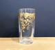 Verre En Cristal Doré à L'or Signé Saint Louis Modèle Cleo / Massenet Gold 14 Cm
