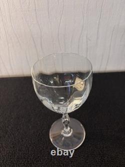 Verres à eau modèle Bartholdi cristal Saint Louis