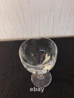 Verres à eau modèle Bartholdi cristal Saint Louis