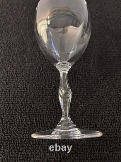 Verres à eau modèle Bartholdi cristal Saint Louis