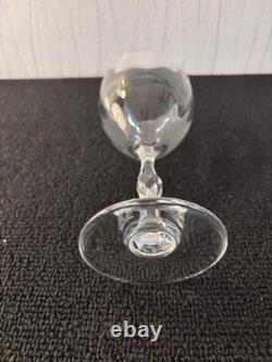 Verres à eau modèle Bartholdi cristal Saint Louis