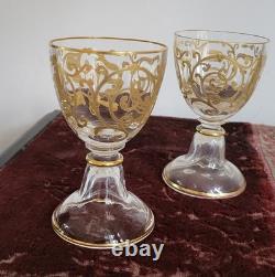 Verres à vin Cristal Saint Louis modèle Cluny