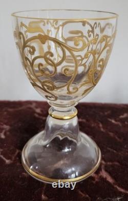 Verres à vin Cristal Saint Louis modèle Cluny