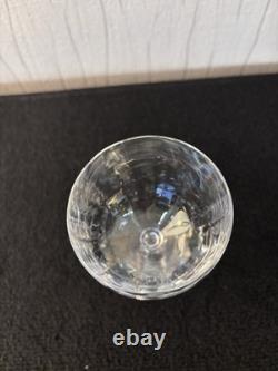 Verres à vin modèle Bartholdi cristal Saint Louis