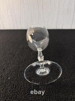 Verres à vin modèle Bartholdi cristal Saint Louis