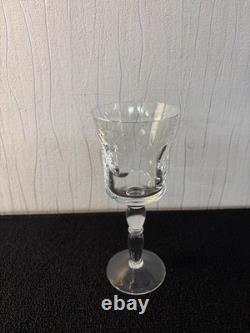 Verres à vin rouge modèle Cosmos cristal Saint Louis