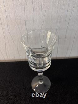 Verres à vin rouge modèle Cosmos cristal Saint Louis