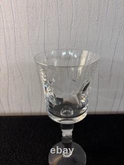 Verres à vin rouge modèle Cosmos cristal Saint Louis