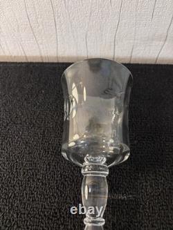 Verres à vin rouge modèle Cosmos cristal Saint Louis