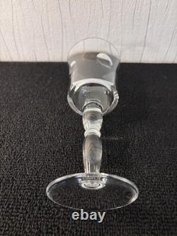 Verres à vin rouge modèle Cosmos cristal Saint Louis