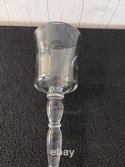 Verres à vin rouge modèle Cosmos cristal Saint Louis