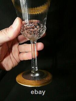 Verres en cristal de Saint Louis model Thistle verre a vin Thistle
