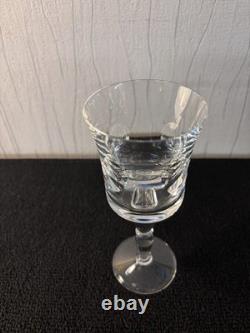 Verres vin blanc modèle Cosmos cristal Saint Louis