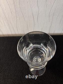 Verres vin blanc modèle Cosmos cristal Saint Louis