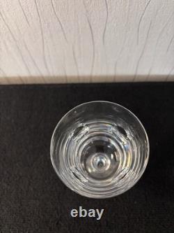 Verres vin blanc modèle Cosmos cristal Saint Louis