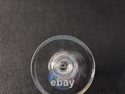 Verres vin blanc modèle Cosmos cristal Saint Louis