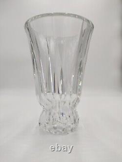 XL Grand vase en cristal blanc taillé de Saint Louis 25 cm 4 kg