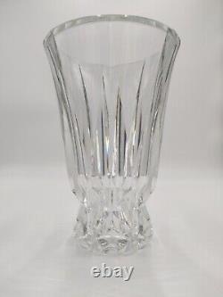 XL Grand vase en cristal blanc taillé de Saint Louis 25 cm 4 kg