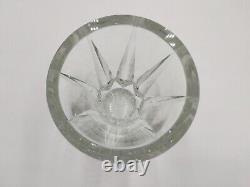 XL Grand vase en cristal blanc taillé de Saint Louis 25 cm 4 kg