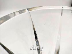 XL Grand vase en cristal blanc taillé de Saint Louis 25 cm 4 kg