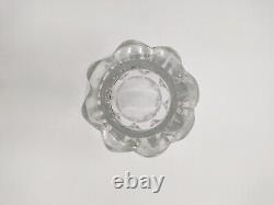 XL Grand vase en cristal blanc taillé de Saint Louis 25 cm 4 kg