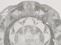 XL Grand vase en cristal blanc taillé de Saint Louis 25 cm 4 kg